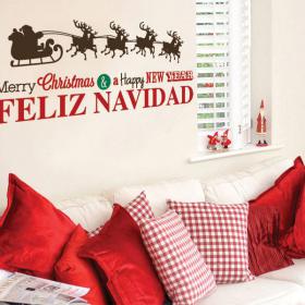 Vinilos Navidad Happy New Year