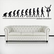 Vinilos Decorativos Michael Jackson Evolution