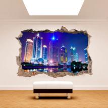 Vinilos 3D Pared Shanghai China