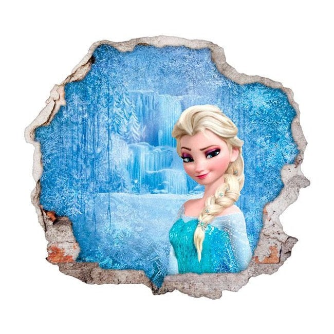 Frozen pegatinas de pared Elsa y Olaf - Todo Frozen