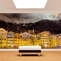 Fotomurales Innsbruck Austria De Noche