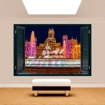 Ventanas 3D Madrid Cibeles