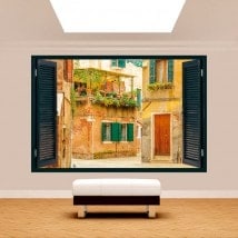 Ventanas 3D Venecia Calles