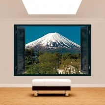 Ventanas 3D Monte Fuji