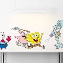 Vinilos Infantiles Bob Esponja Kit Pegatinas