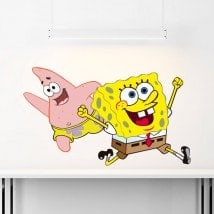 Pegatinas Bob Esponja Y Patricio