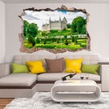 Vinilos 3D Castillo De Dunrobin Escocia