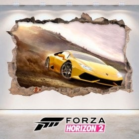 Vinilos Decorativos 3D Forza Horizon 2