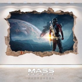 Vinilos Decorativos 3D Mass Effect Andromeda