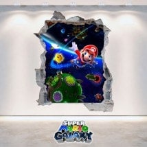 Vinilos Videojuegos 3D Super Mario Galaxy
