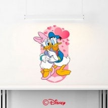 Vinilos Decorativos Daisy Y Pato Donald