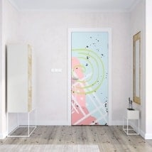 Vinilos para puertas estilo pop