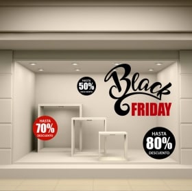 Vinilos y pegatinas black friday