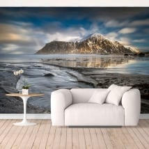 Fotomural de vinilo islas lofoten noruega