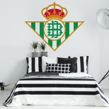 Vinilos fútbol real betis balompié escudo