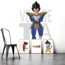 Vinilos y pegatinas dragon ball vegeta