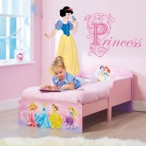 Vinilos adhesivos infantiles princesas disney