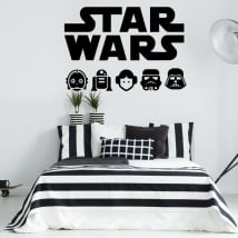 Vinilos decorativos y pegatinas star wars