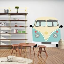 Vinilos adhesivos volkswagen t1 kombi para decorar