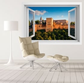 Vinilos decorativos la alhambra palacios nazaríes 3d