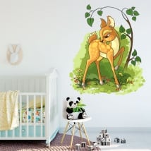 Vinilos decorativos infantiles bambi