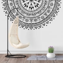 Vinilos decorativos y pegatinas mitad de mandala