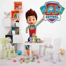 Vinilos decorativos y pegatinas paw patrol logo