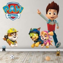 Pegatinas y vinilos infantiles rubble la patrulla canina