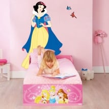 Vinilos decorativos princesa blancanieves disney