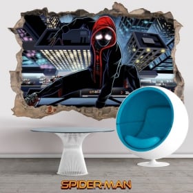 Vinilos y pegatinas 3d spider-man un nuevo universo