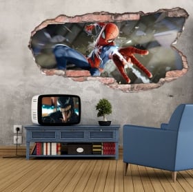 Vinilos y pegatinas 3d spider-man