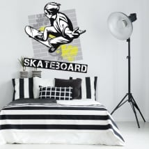 Vinilos y pegatinas skateboard