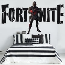 Vinilos decorativos fortnite black knight