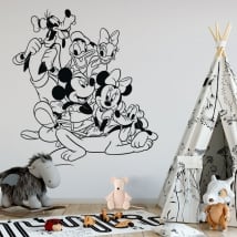 Vinilos infantiles disney mickey y sus amigos