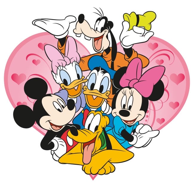 50 Pegatinas Pegatinas - Mickey Mouse - Disney - Dibujos Animados