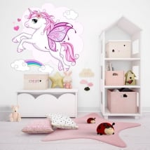 Vinilos decorativos y pegatinas con unicornios