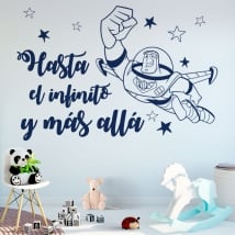 Vinilos y pegatinas frases buzz lightyear toy story