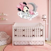 Vinilos y pegatinas infantiles minnie bebé