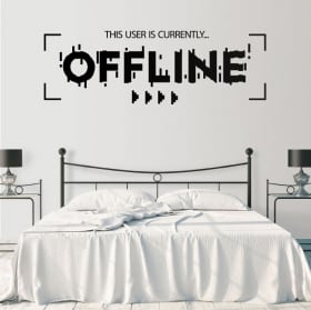 Vinilos decorativos y pegatinas offline