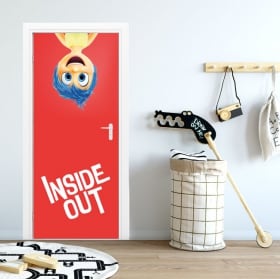 Vinilos para puertas disney inside out