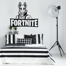 Vinilos y pegatinas llama videojuego fortnite