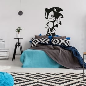 Vinilos decorativos y pegatinas videojuegos sonic