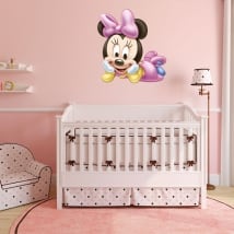 Vinilos y pegatinas infantiles disney baby minnie