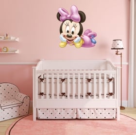 Sweet Dreams - Adhesivo decorativo de vinilo para pared, diseño de silueta  de bebé, diseño de Goofy, para niños, niñas, dormitorio, guardería
