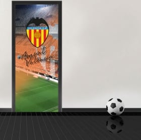 Vinilos para puertas estadio mestalla valencia club de fútbol