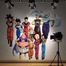 Pegatinas paredes dragon ball