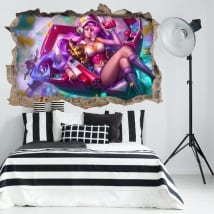 Vinilos decorativos y pegatinas 3d league of legends