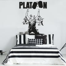 Vinilos decorativos y pegatinas platoon