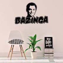 Vinilos y pegatinas bazinga la teoría del big bang