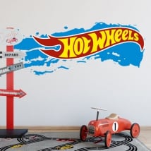 Vinilos decorativos y pegatinas hot wheels